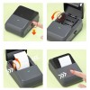 Mini Label Printer Inkless 58mm Bluetooth Fast Printing Portable Label Maker Printer Type C Charging Rgb Indicator For Home
